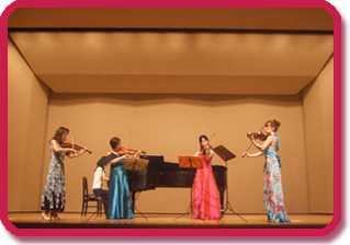 バイオリン合奏画像